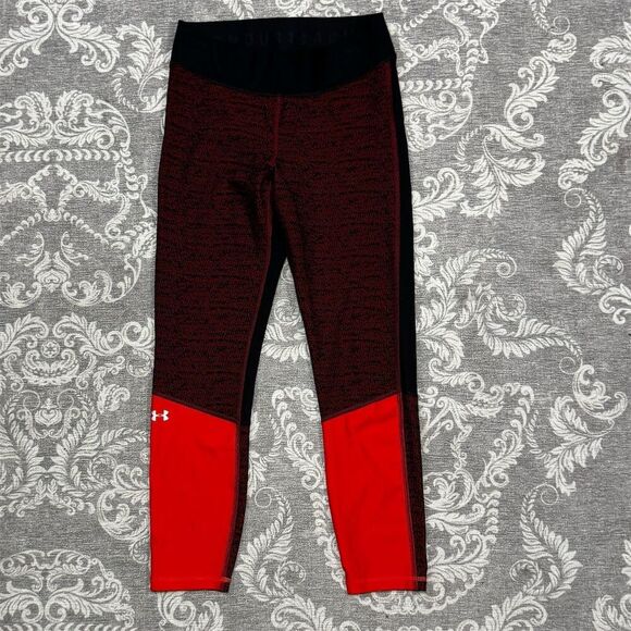 Under Armour Women's HeatGear Compression Leggings Multicolor Size M - Picture 1 of 9